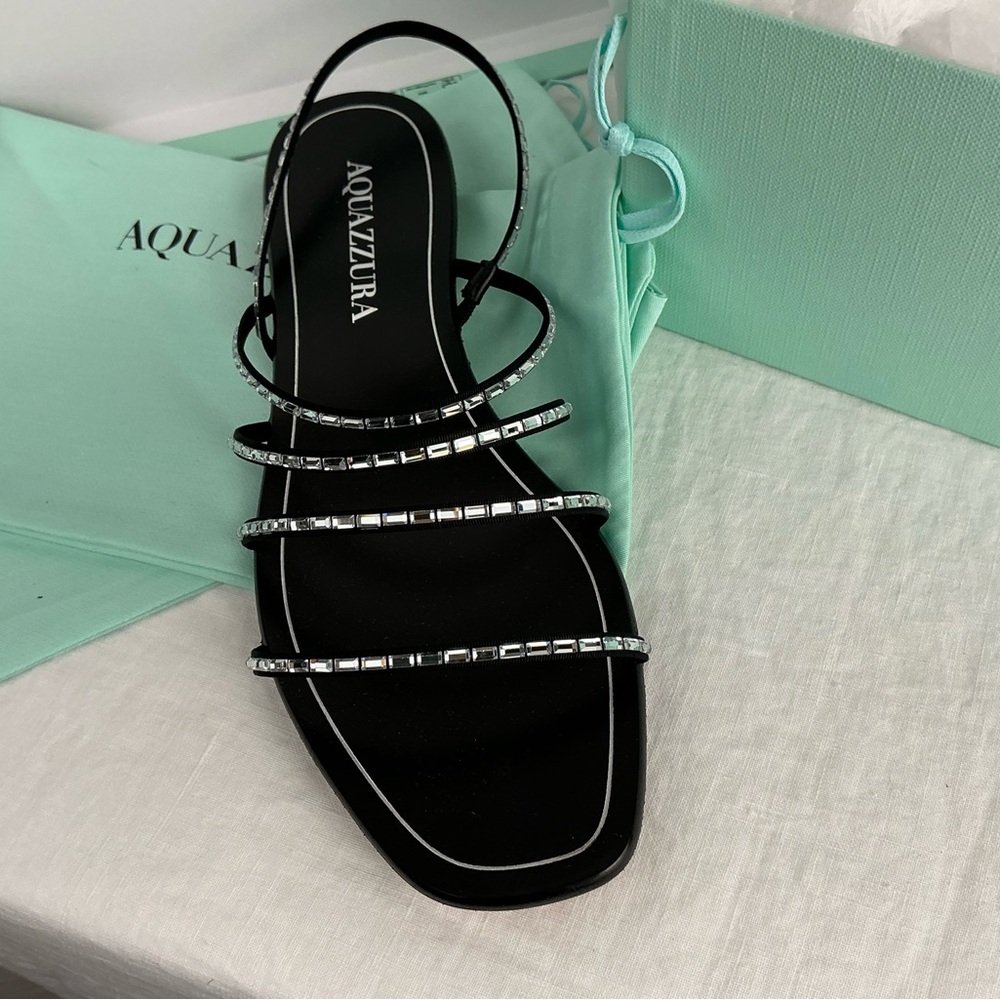 Aquazzura MISTICA SANDAL FLAT - 37 - Picture 5 of 12